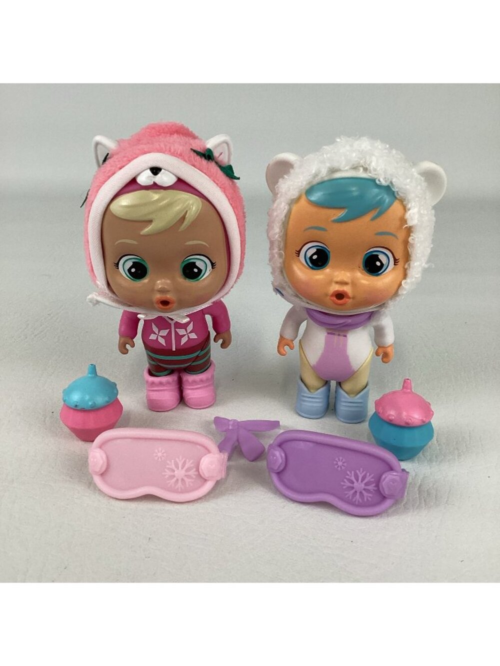 Cry Babies Magic Real Tears Icy World Kristal Maya Keep Warm Mini Doll IMC Toys